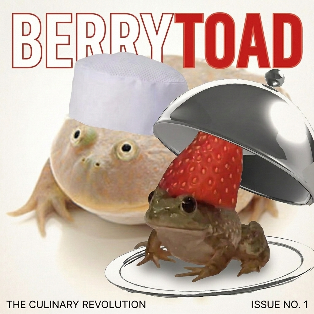 Berry Toad magazine cover
